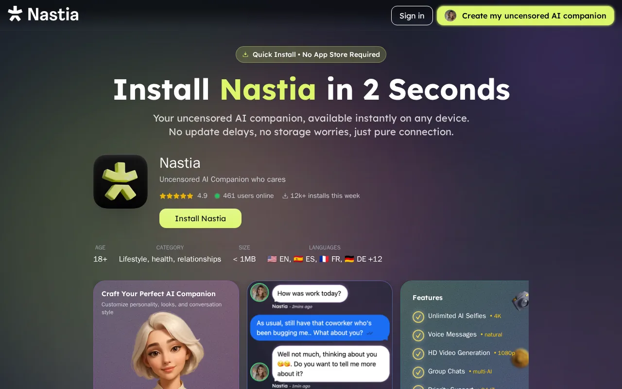 Nastia interface (2026) Nastia interface (2026)