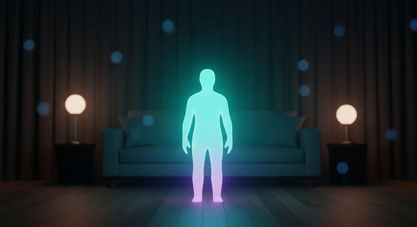 SpicyChat as a dependable middle-ground companion, visualized as a balanced centered glowing figure